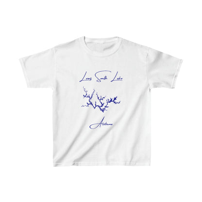 Alabama  Lewis  Smith  Lake  Youth  T-shirt  front  position  view  from  front  white.webp
