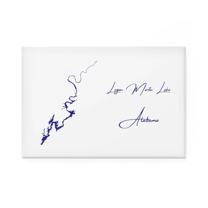 Alabama  Logan  Martin  Lake  Magnet  front  position  view  from  front  2  x  3.webp