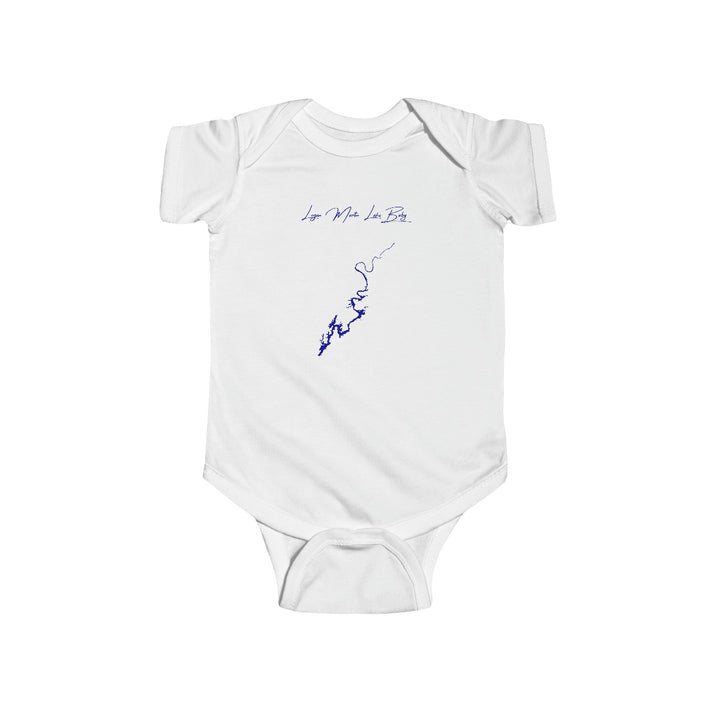 Alabama  Logan  Martin  Lake  Onesie  front  position  view  from  front  white.webp