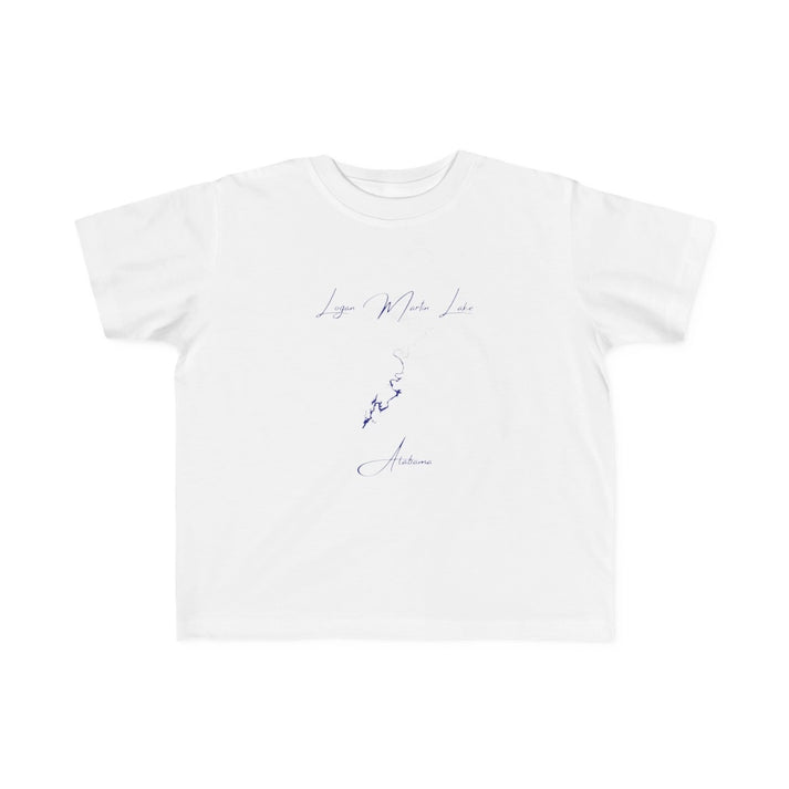Alabama  Logan  Martin  Lake  Toddler  T-shirt  front  position  view  from  front  white.webp