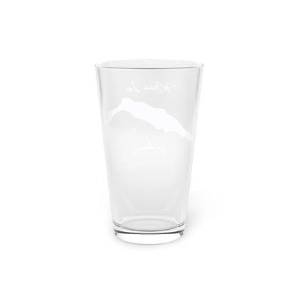Alabama  Mitchell  Lake  16oz  Pint  Glass  front  position  view  from  back  16oz.webp
