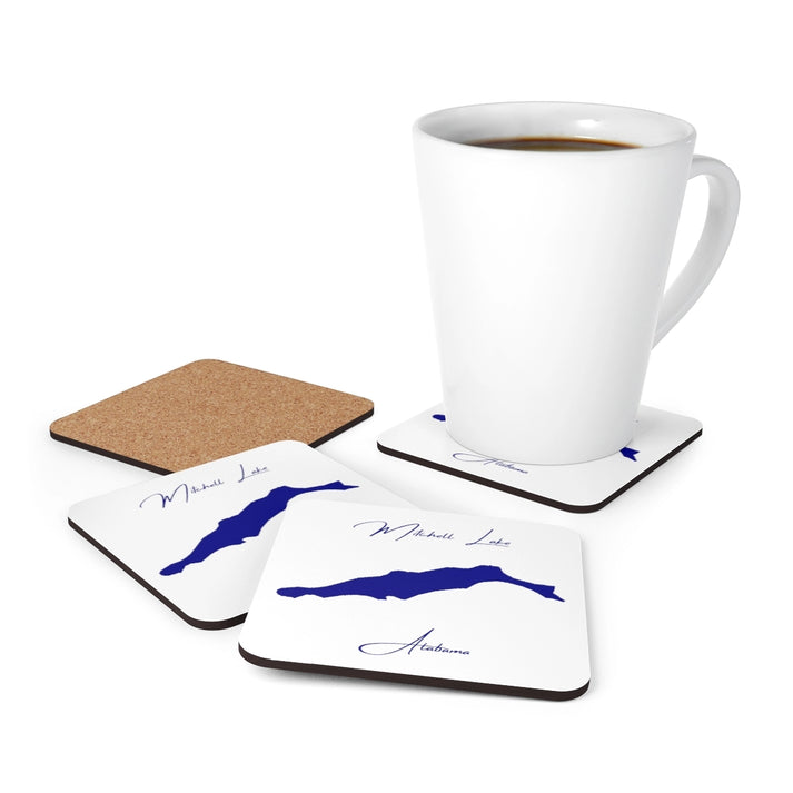 Alabama  Mitchell  Lake  Coaster  Set  front  position  view  from  context-1  3.75  x  3.75.webp