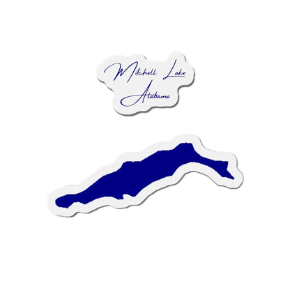 Alabama  Mitchell  Lake  Die  Cut  Magnet  front  position  view  from  front  4  x  4.webp