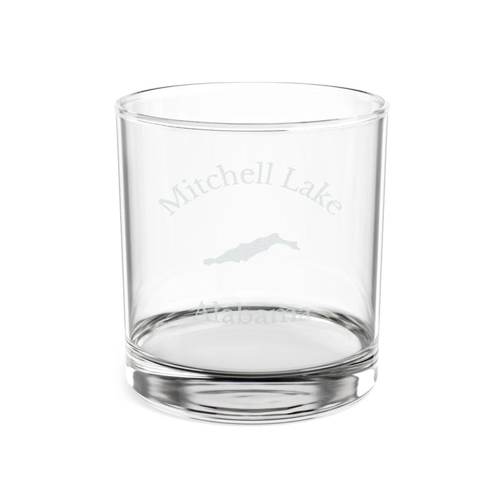 Alabama  Mitchell  Lake  Engraved  Whiskey  Glass  other  position  view  from  front  10.5oz.webp