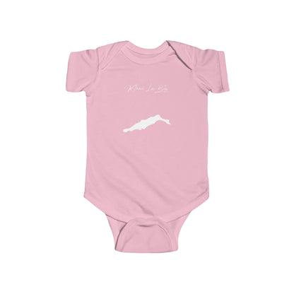 Alabama  Mitchell  Lake  Onesie  front  position  view  from  front  pink.webp