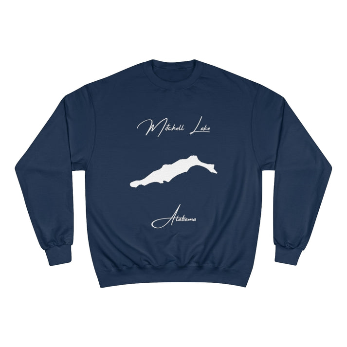 Alabama  Mitchell  Lake  Sweatshirt  front  position  view  from  front  navy.webp