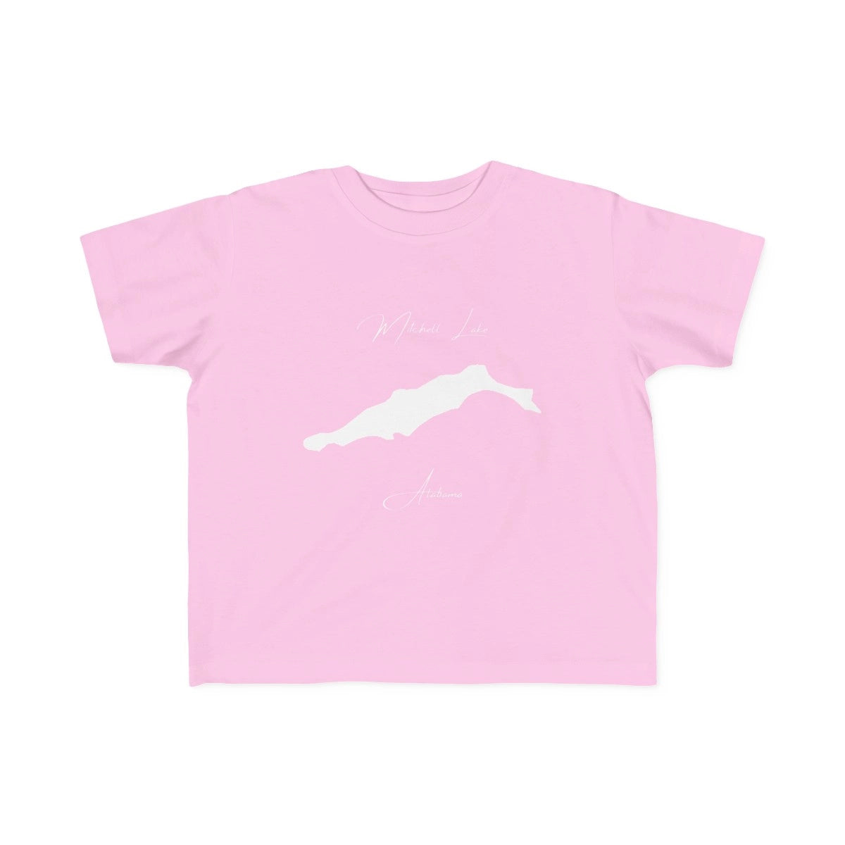 Alabama  Mitchell  Lake  Toddler  T-shirt  front  position  view  from  front  pink.webp