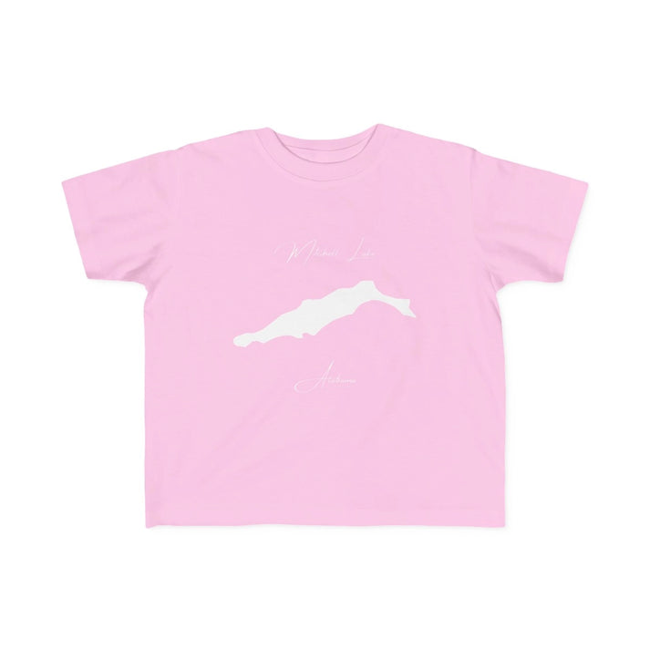 Alabama  Mitchell  Lake  Toddler  T-shirt  front  position  view  from  front  pink.webp