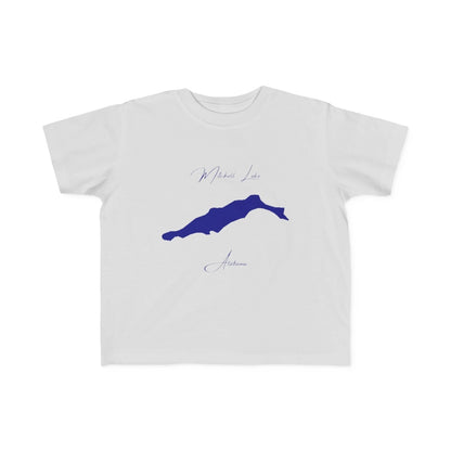 Alabama  Mitchell  Lake  Toddler  T-shirt  front  position  view  from  front  silver.webp