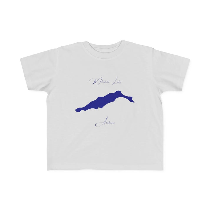 Alabama  Mitchell  Lake  Toddler  T-shirt  front  position  view  from  front  silver.webp