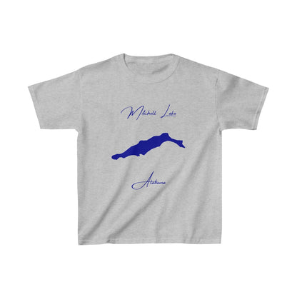 Alabama  Mitchell  Lake  Youth  T-shirt  front  position  view  from  front  sport  grey.webp