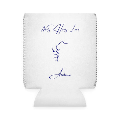 Alabama  Neely  Henry  Lake  Can  Koozie  front  position  view  from  front-1  white.webp