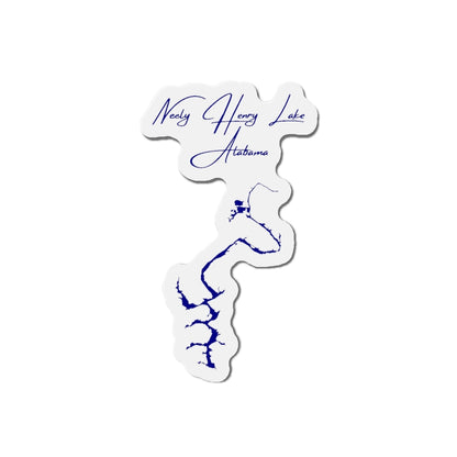 Alabama  Neely  Henry  Lake  Die  Cut  Magnet  front  position  view  from  front  4  x  4.webp