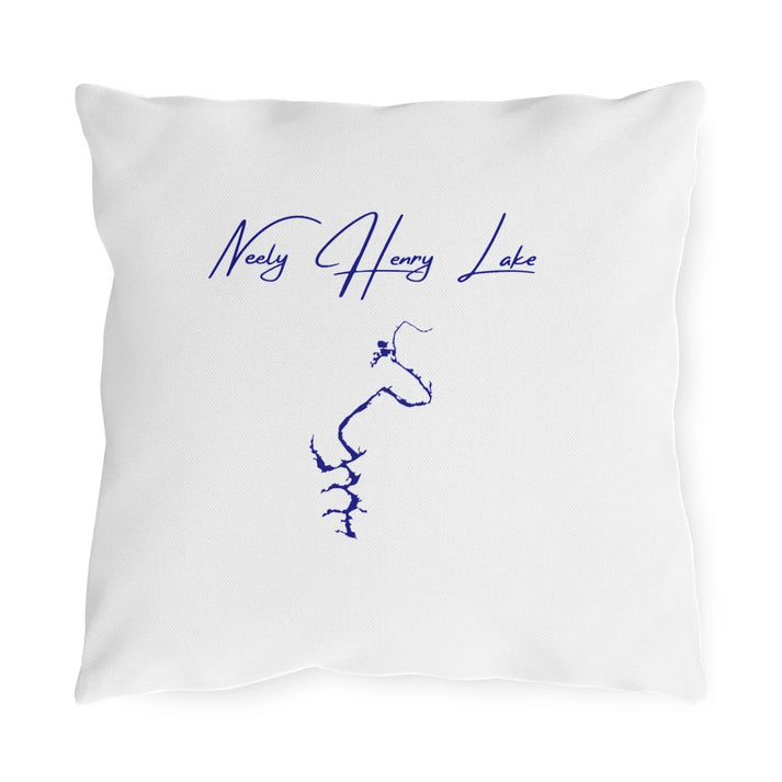 Alabama  Neely  Henry  Lake  Outdoor  Pillow  front  position  view  from  front  16  x  16.webp