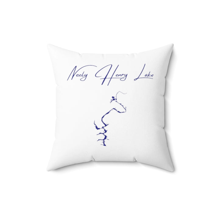Alabama  Neely  Henry  Lake  Pillow  front  position  view  from  back  16  x  16.webp