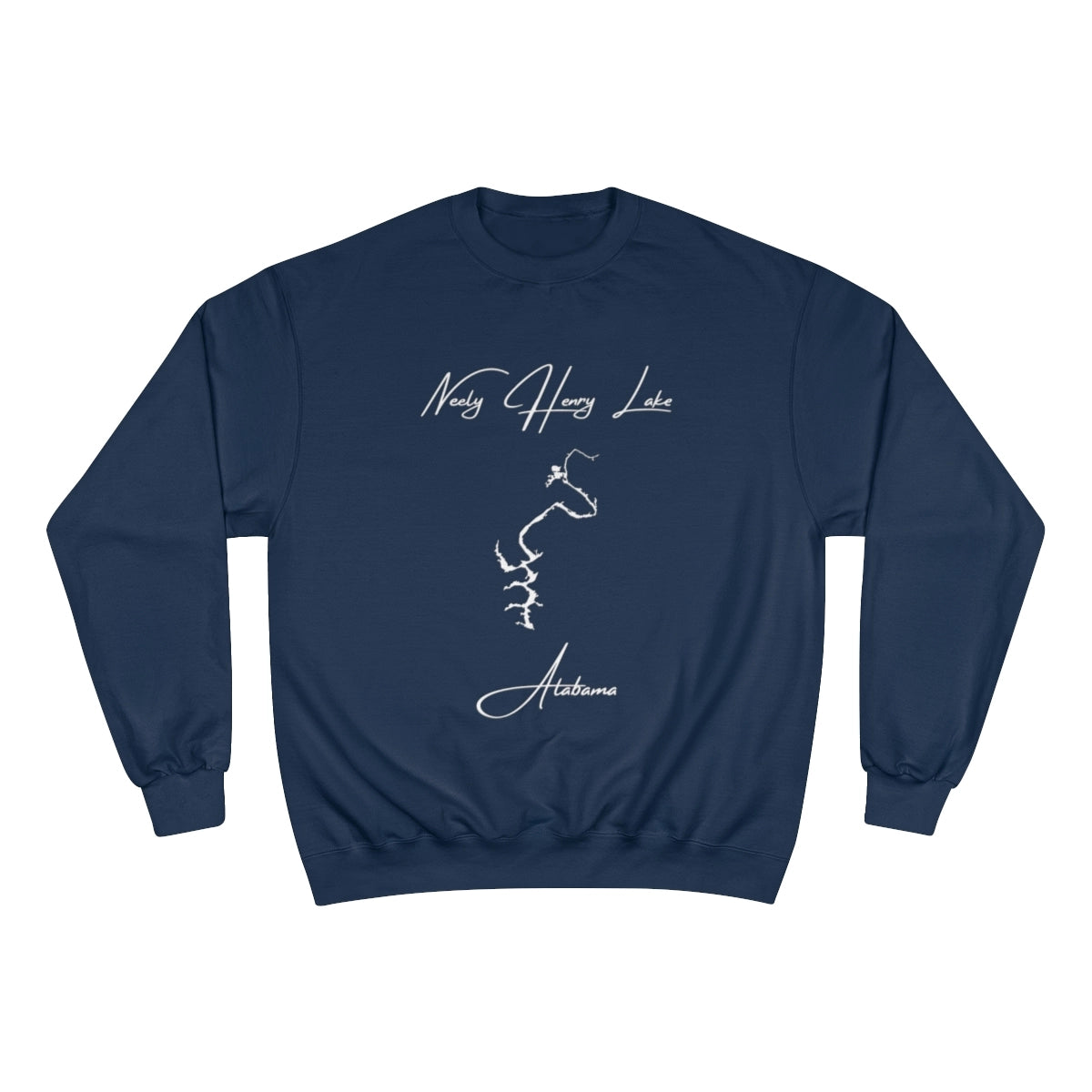 Alabama  Neely  Henry  Lake  Sweatshirt  front  position  view  from  front  navy.webp
