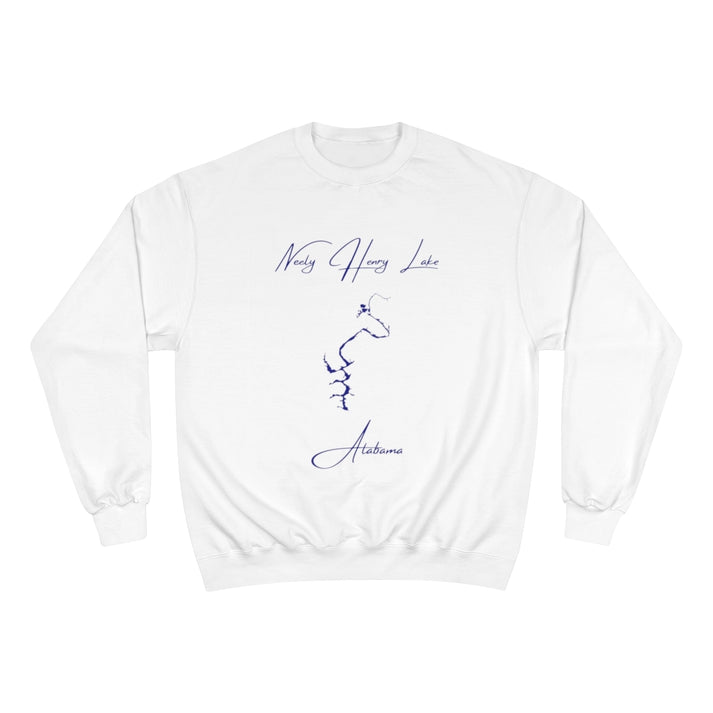 Alabama  Neely  Henry  Lake  Sweatshirt  front  position  view  from  front  white.webp