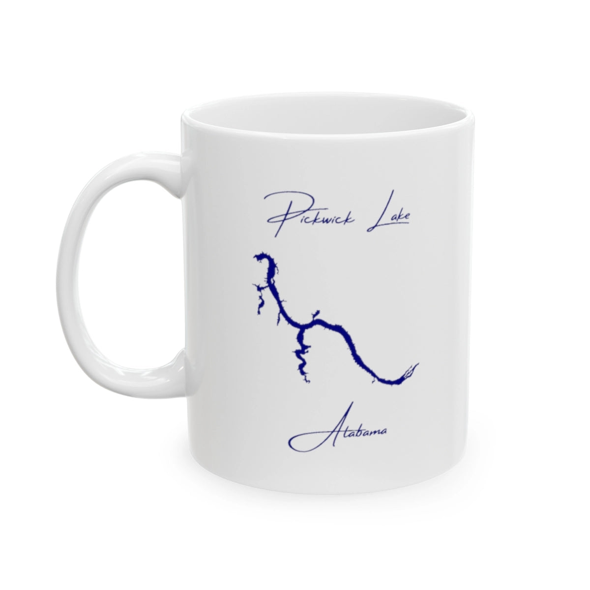 Alabama  Pickwick  Lake  Ceramic  Mug  other  position  view  from  left  11oz.webp