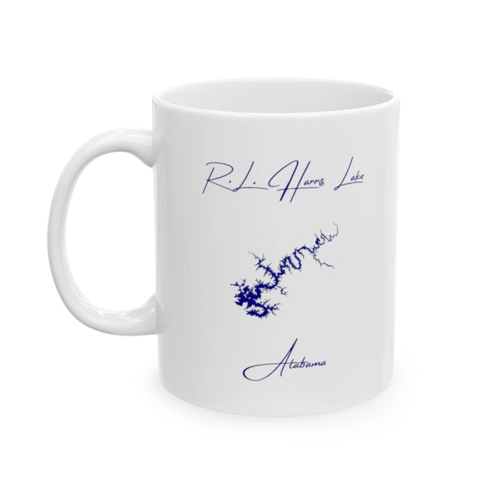 Alabama  R.L.  Harris  Lake  Ceramic  Mug  other  position  view  from  left  11oz.webp