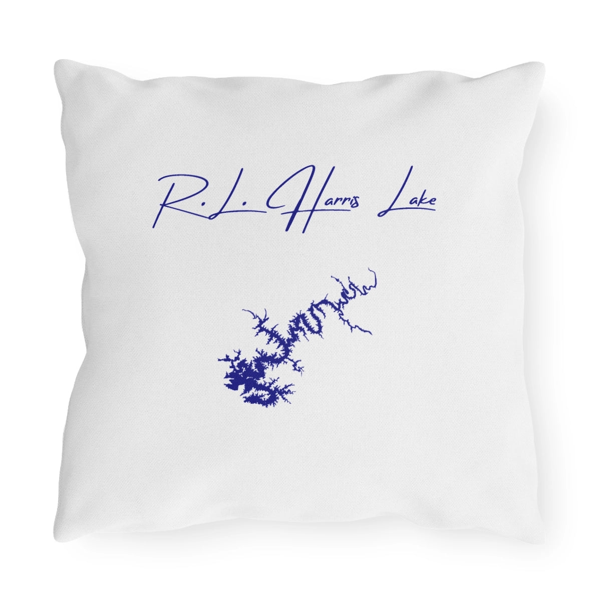 Alabama  R.L.  Harris  Lake  Outdoor  Pillow  back  position  view  from  back  16  x  16.webp
