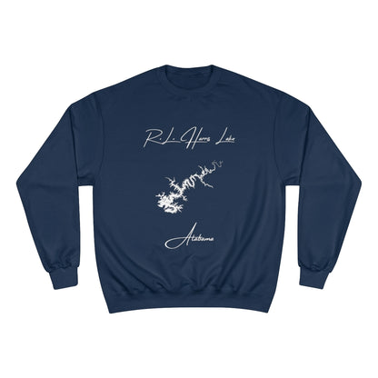 Alabama  R.L.  Harris  Lake  Sweatshirt  front  position  view  from  front  navy.webp