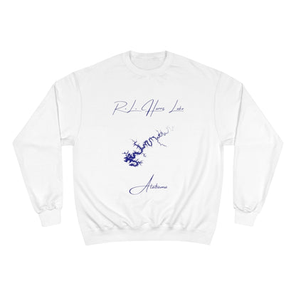 Alabama  R.L.  Harris  Lake  Sweatshirt  front  position  view  from  front  white.webp