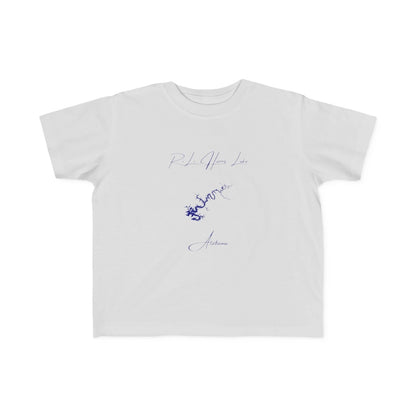 Alabama  R.L.  Harris  Lake  Toddler  T-shirt  front  position  view  from  front  silver.webp