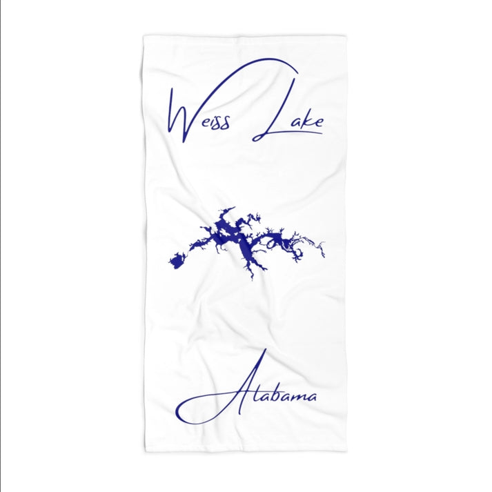 Alabama  Weiss  Lake  Beach  Towel  front  position  view  from  front  36  x  72.webp