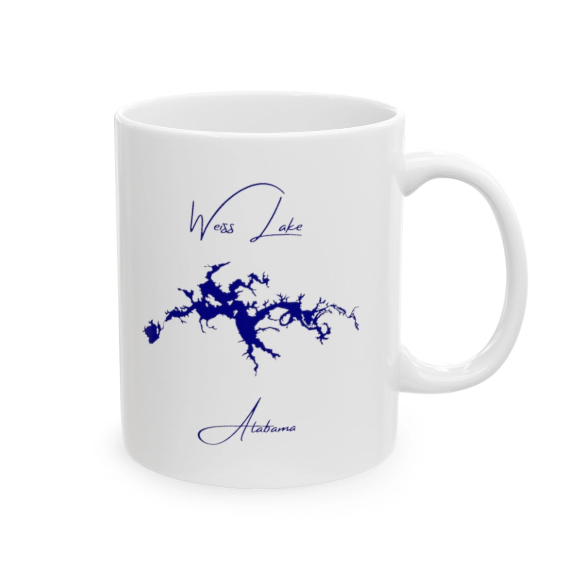 Alabama  Weiss  Lake  Ceramic  Mug  other  position  view  from  right  11oz.webp