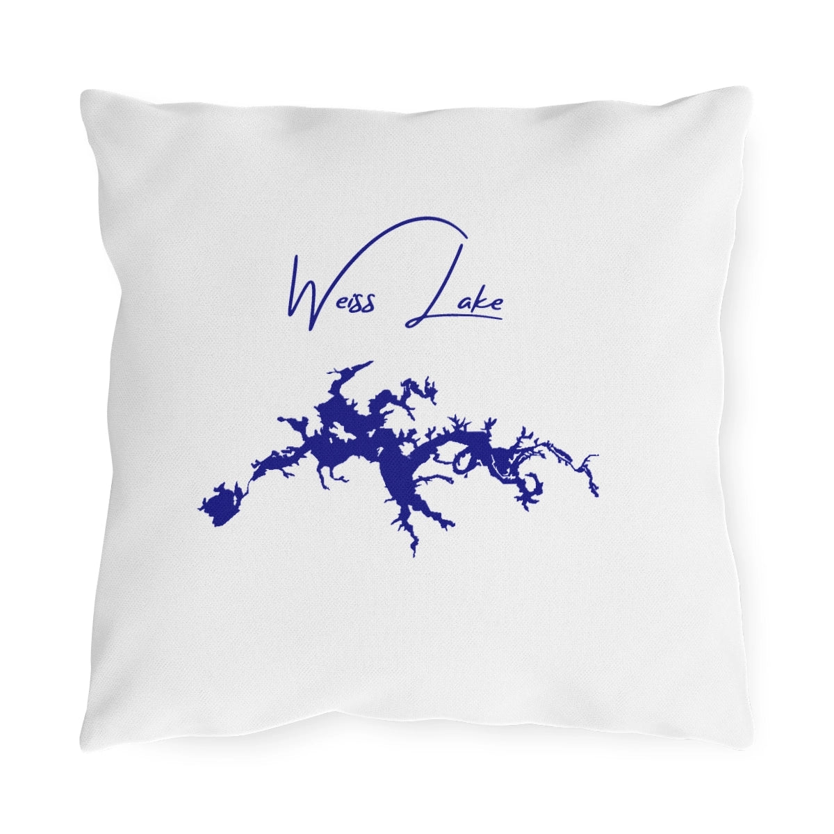 Alabama  Weiss  Lake  Outdoor  Pillow  front  position  view  from  front  16  x  16.webp