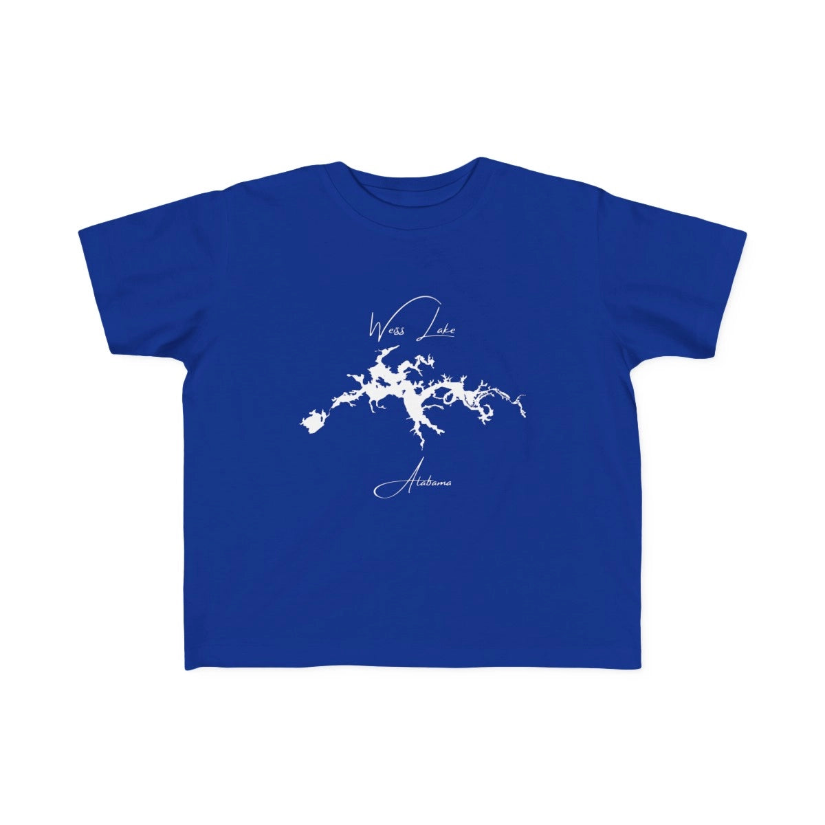 Alabama  Weiss  Lake  Toddler  T-shirt  front  position  view  from  front  royal.webp