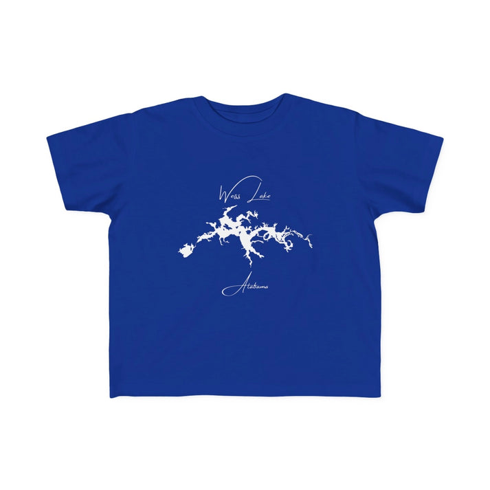 Alabama  Weiss  Lake  Toddler  T-shirt  front  position  view  from  front  royal.webp