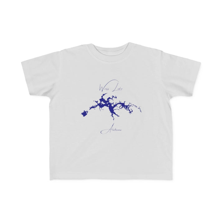 Alabama  Weiss  Lake  Toddler  T-shirt  front  position  view  from  front  silver.webp