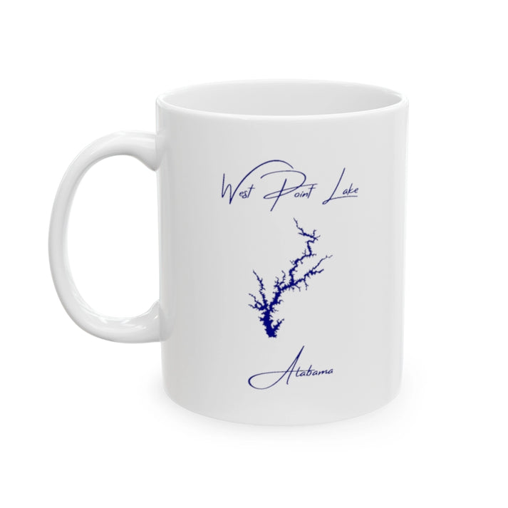 Alabama  West  Point  Lake  Ceramic  Mug  other  position  view  from  left  11oz.webp
