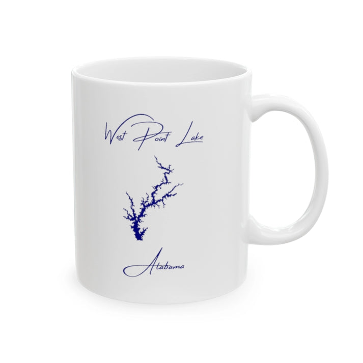 Alabama  West  Point  Lake  Ceramic  Mug  other  position  view  from  right  11oz.webp