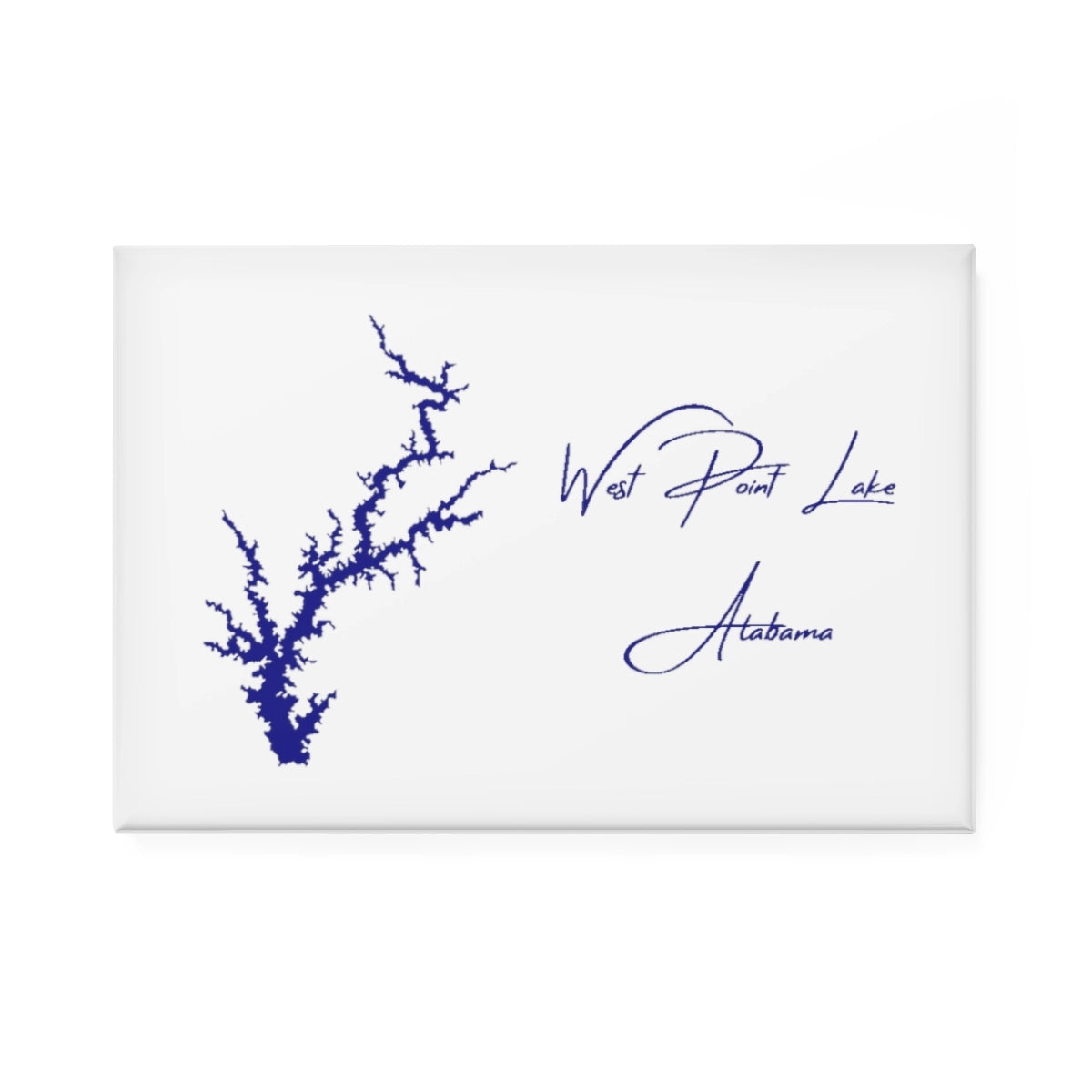 Alabama  West  Point  Lake  Magnet  front  position  view  from  front  2  x  3.webp