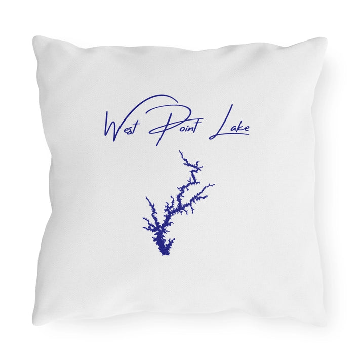 Alabama  West  Point  Lake  Outdoor  Pillow  back  position  view  from  back  16  x  16.webp