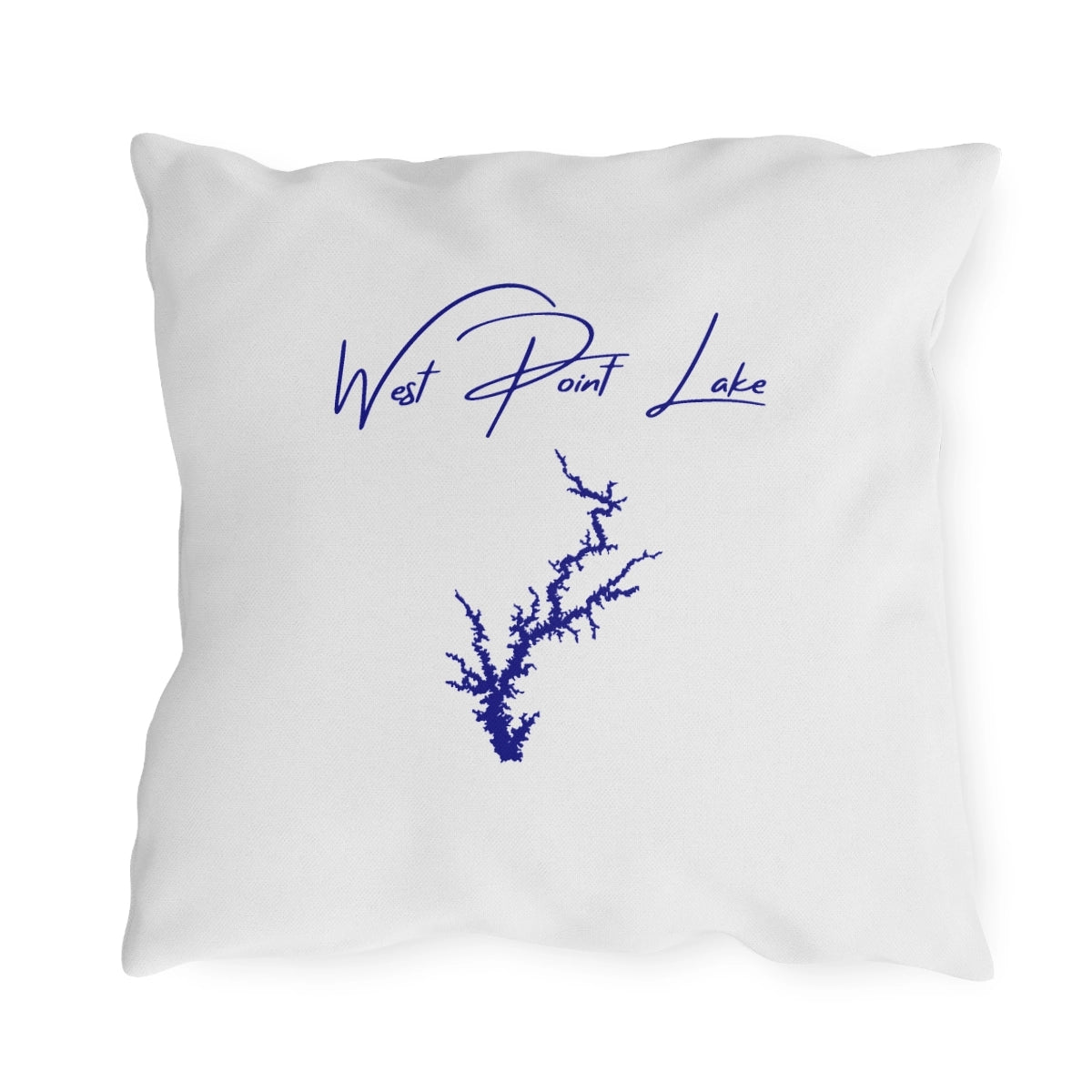 Alabama  West  Point  Lake  Outdoor  Pillow  back  position  view  from  back  18  x  18.webp