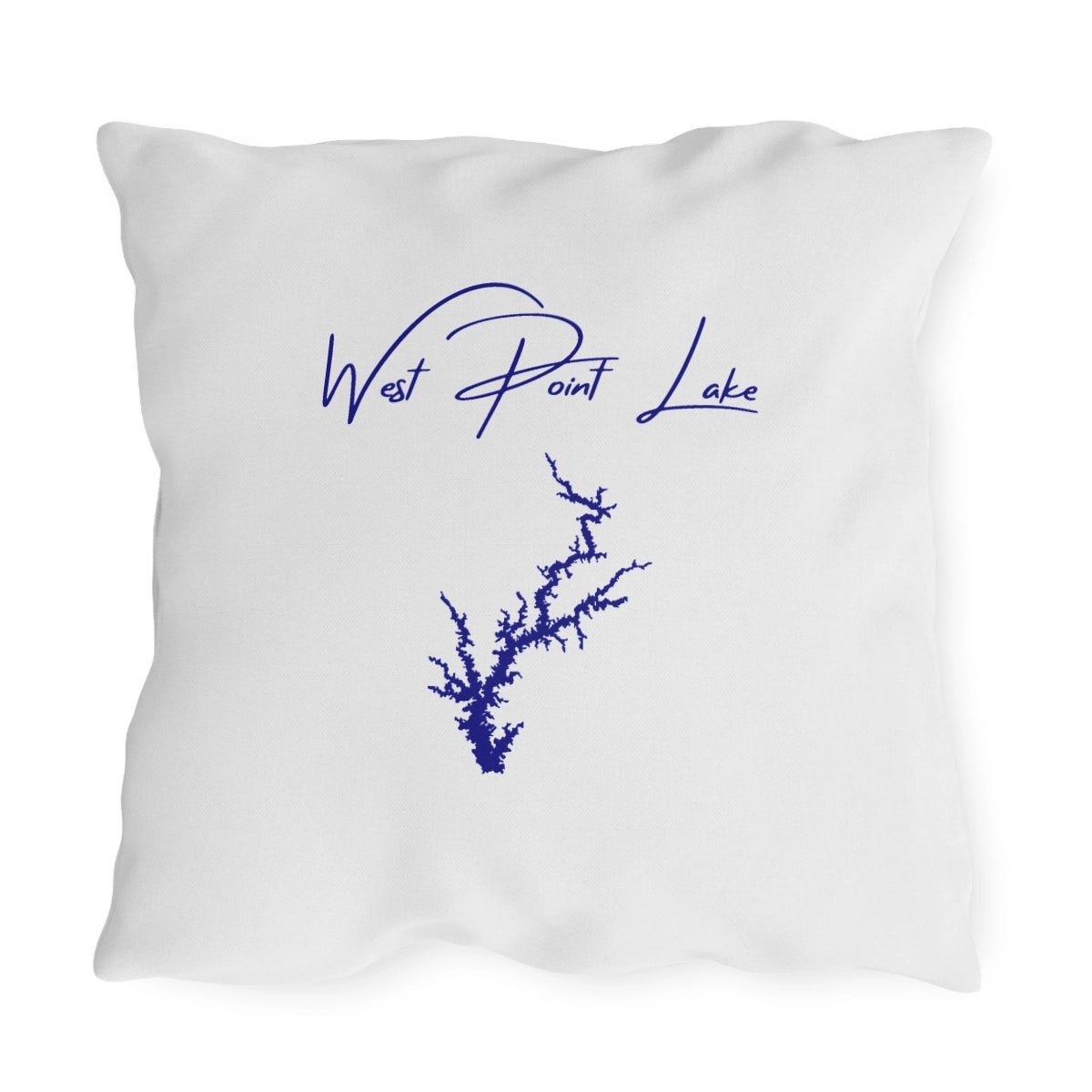 Alabama  West  Point  Lake  Outdoor  Pillow  back  position  view  from  back  20  x  20.webp