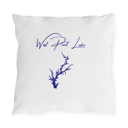 Alabama  West  Point  Lake  Outdoor  Pillow  front  position  view  from  front  16  x  16.webp