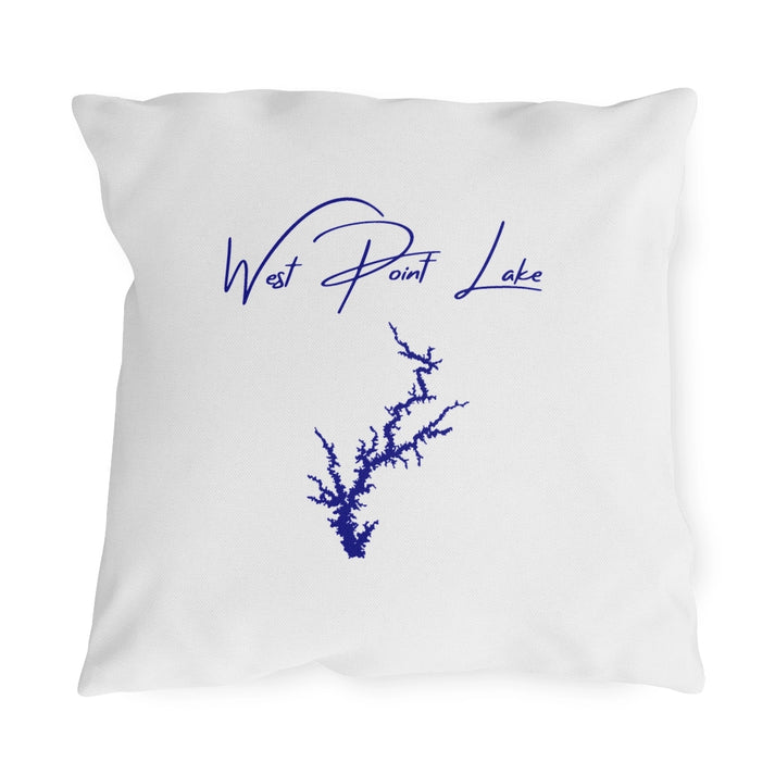 Alabama  West  Point  Lake  Outdoor  Pillow  front  position  view  from  front  18  x  18.webp