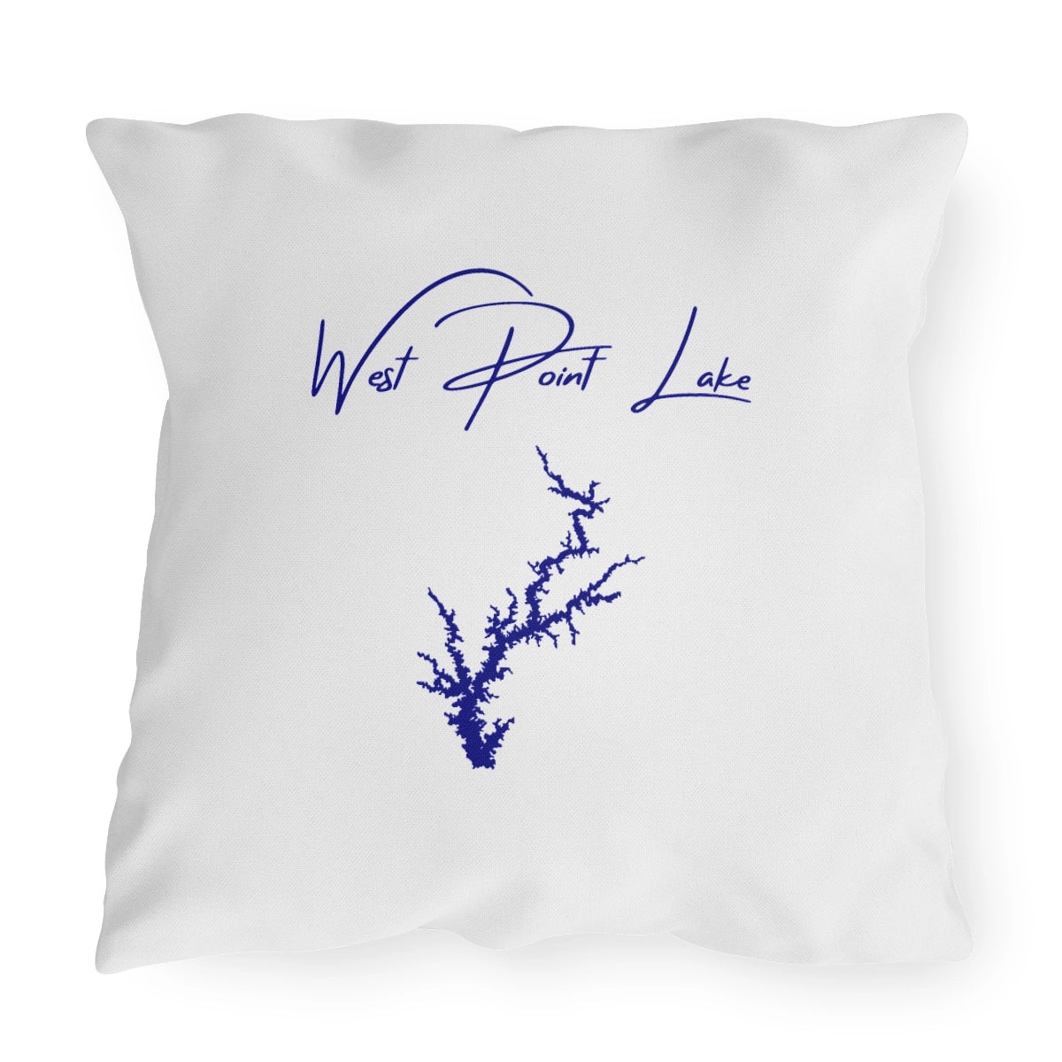 Alabama  West  Point  Lake  Outdoor  Pillow  front  position  view  from  front  20  x  20.webp