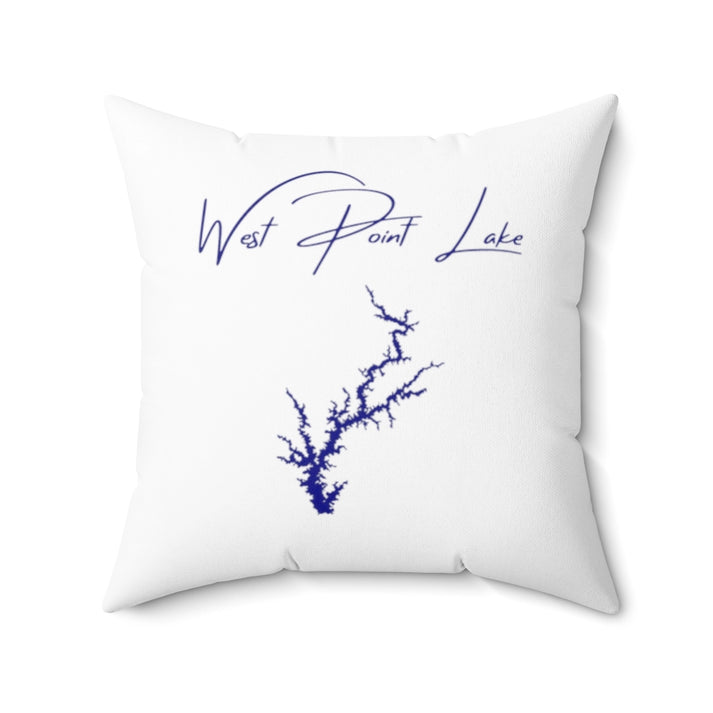 Alabama  West  Point  Lake  Pillow  front  position  view  from  back  20  x  20.webp