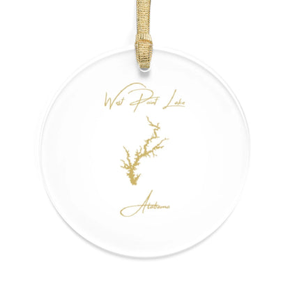 Alabama  West  Point  Lake  Tree  Ornament  other  position  view  from  front  round.webp
