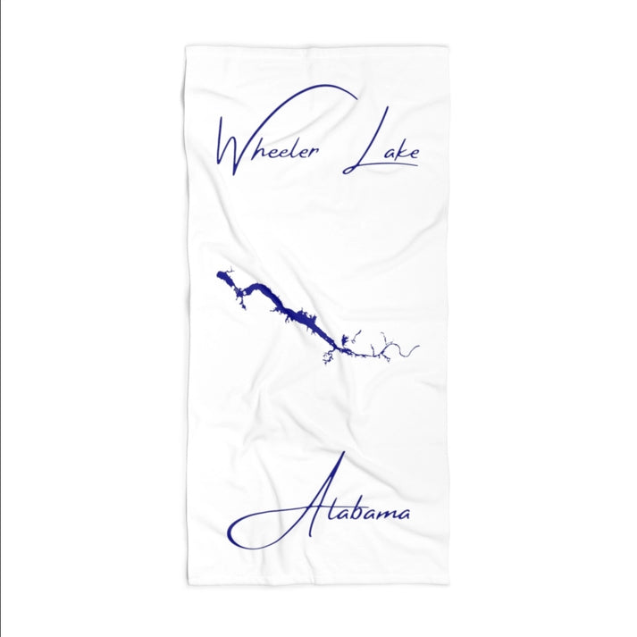 Alabama  Wheeler  Lake  Beach  Towel  front  position  view  from  front  36  x  72.webp