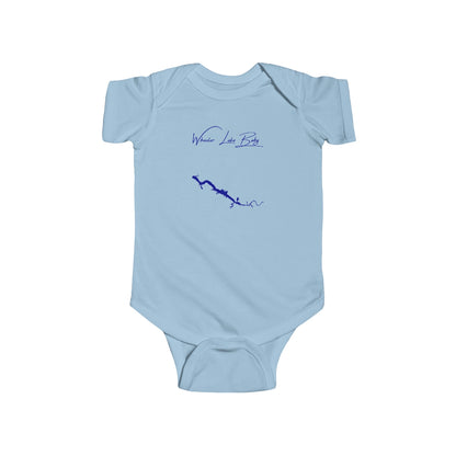 Alabama  Wheeler  Lake  Onesie  front  position  view  from  front  light  blue.webp