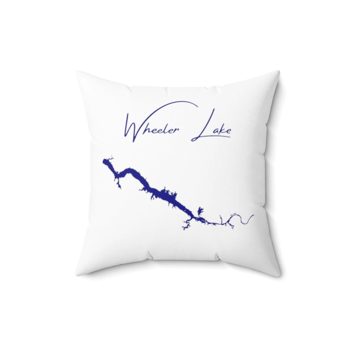 Alabama  Wheeler  Lake  Pillow  front  position  view  from  back  16  x  16.webp