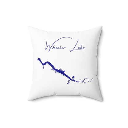 Alabama  Wheeler  Lake  Pillow  front  position  view  from  back  16  x  16.webp