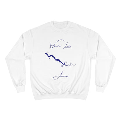 Alabama  Wheeler  Lake  Sweatshirt  front  position  view  from  front  white.webp