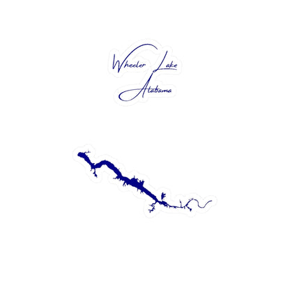 Alabama  Wheeler  Lake  Vinyl  Decal  other  position  view  from  front  4  x  6.webp